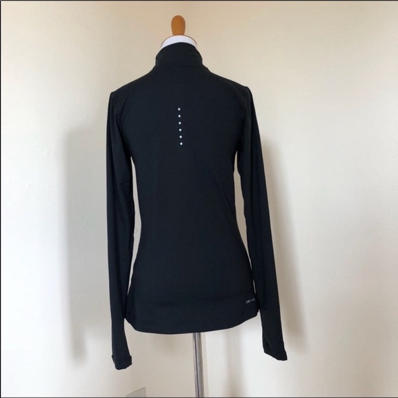 NWT Nike Pro Dry- Fit  Running Half Zip Top - Picture 6 of 7